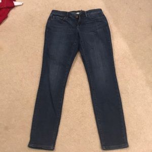 Loft size 4 curvy skinny jeans